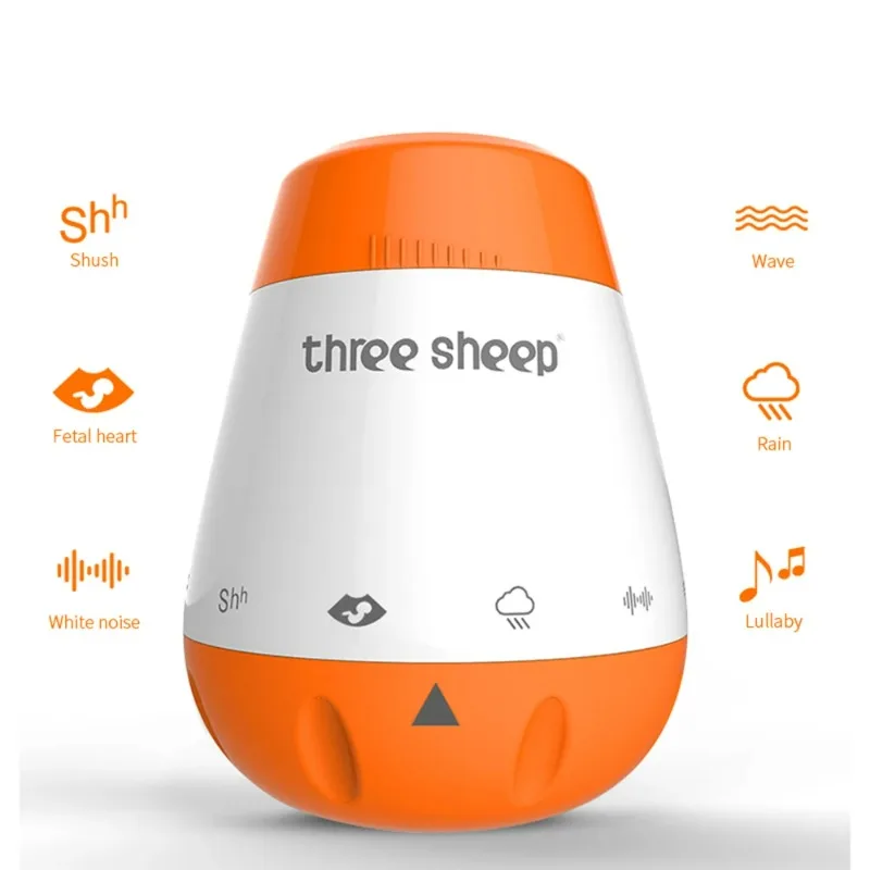 White Noise Machine Baby - 赤ちゃん用のインテリジェントなホワイトノイズマシン,音楽,睡眠センサー,睡眠,健康,セラピー,サウンドモニター,ジェネレーター,リラックスおもちゃ