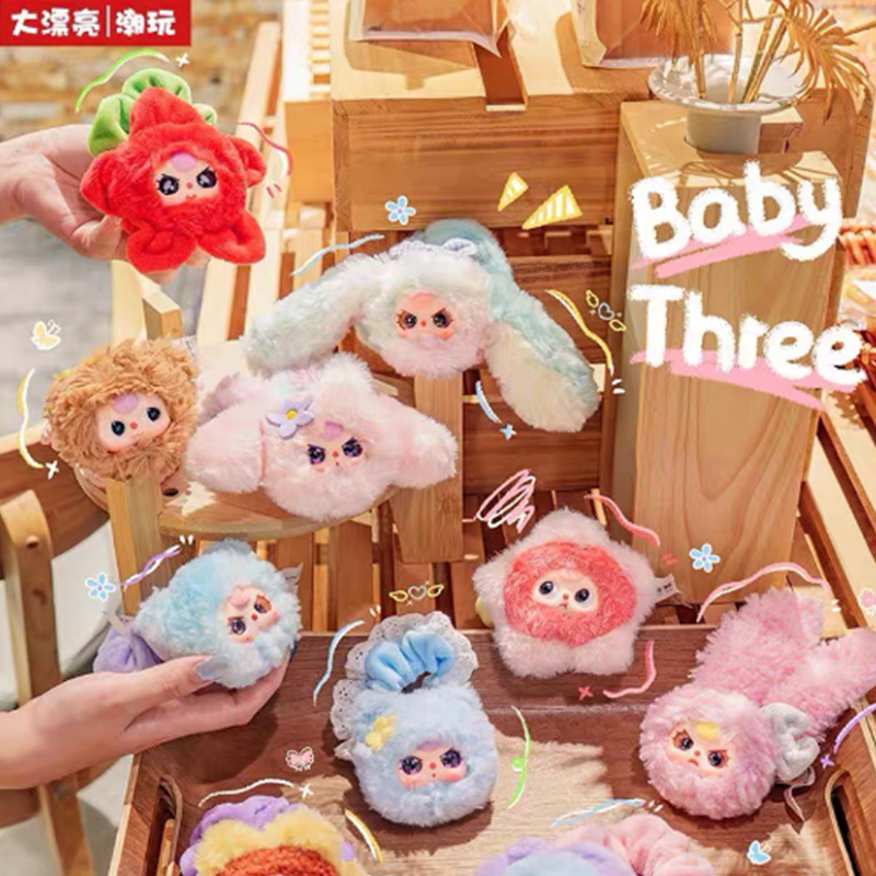 Baby Products China - ベビー三花ヘアリングシリーズぬいぐるみブラインドボックス可愛いヘアロープカチューシャ絶妙なヘアサークルヘッドウェアおもちゃミステリーボックスギフト