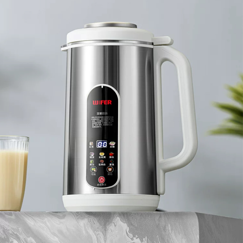 1.2Lステンレス製多機能豆乳メーカー、水浸し不要のブレンダ - Baby Food Maker Blender のレビューと価格