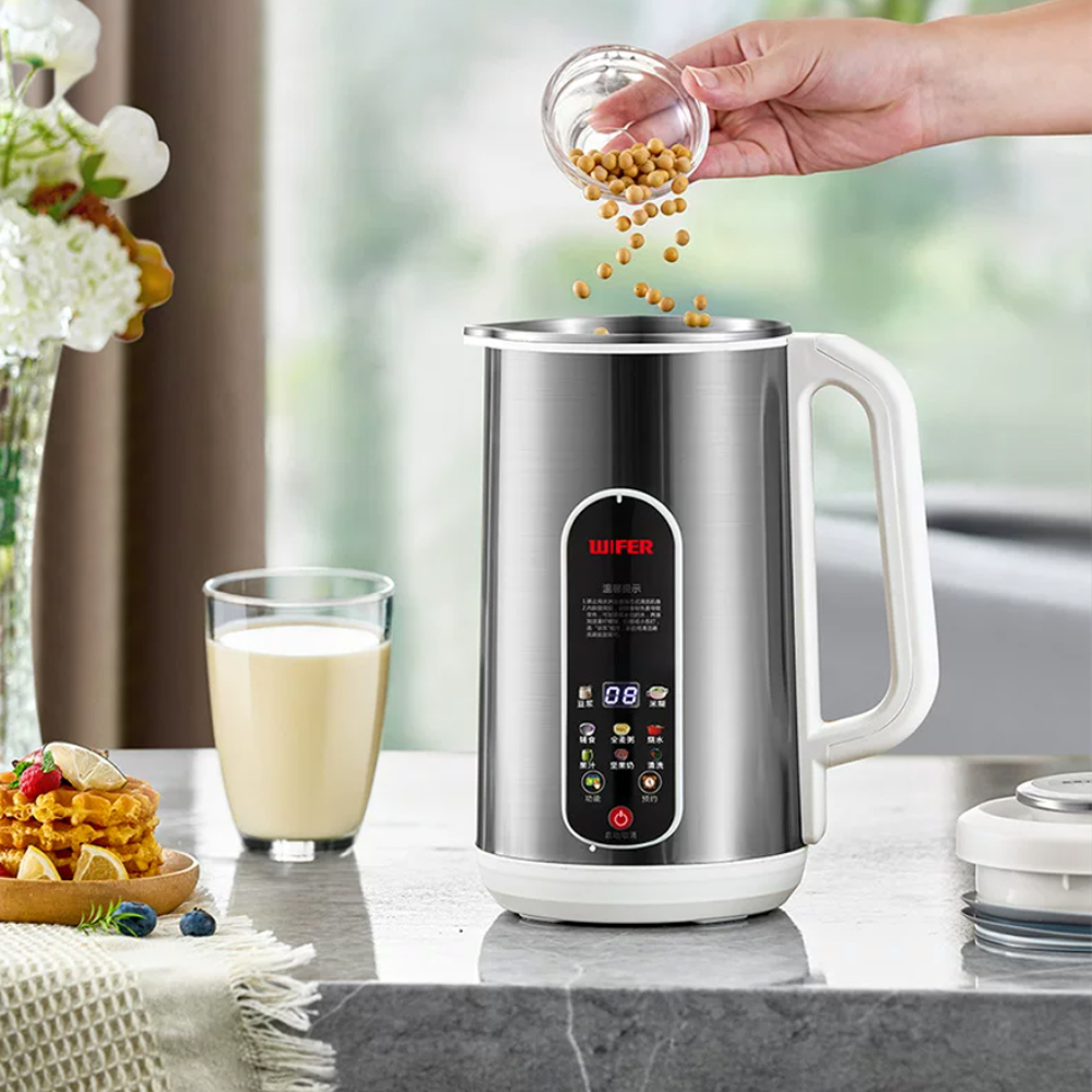 1.2Lステンレス製多機能豆乳メーカー、水浸し不要のブレンダ - Baby Food Maker Blender のレビューと価格