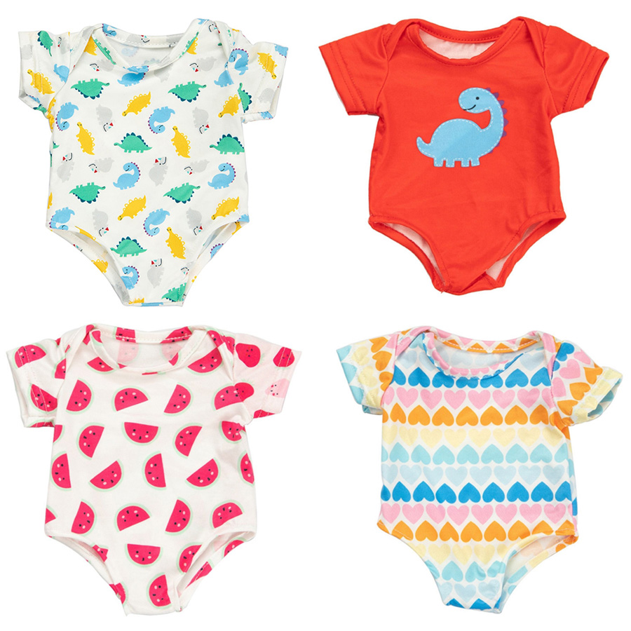 漫画恐竜水着 16-18 インチアメリカンドール用 40-4 - Baby Products のレビューと価格