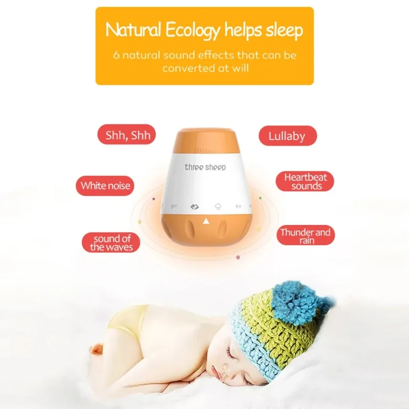 赤ちゃん用のインテリジェントなホワイトノイズマシン,音楽,睡 - White Noise Machine Baby のレビューと価格