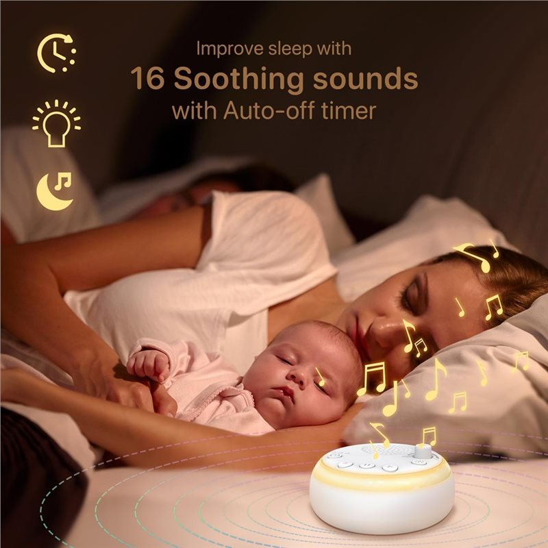 CYGJ-ベビー用睡眠補助サウンドマシン、新生児用、16種類 - White Noise Machine Baby のレビューと価格
