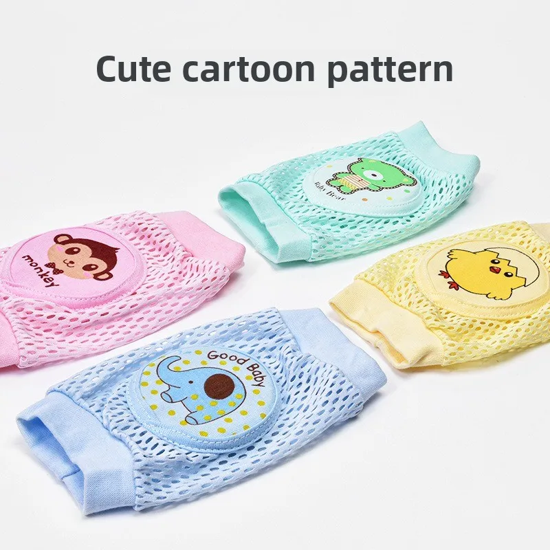 夏用ベビー膝パッド、通気性と落下防止機能付き、乳幼児用肘パッ - Baby Knee Pad Crawling のレビューと価格