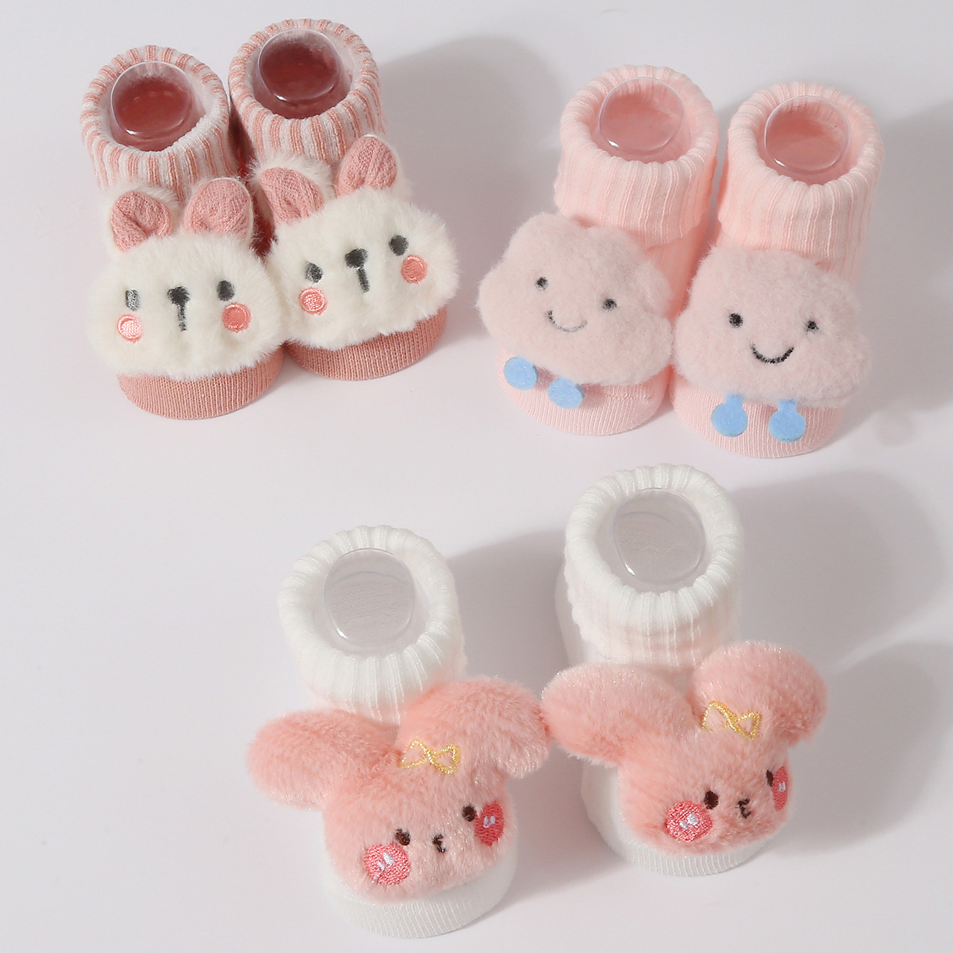 3 ペア/セットベビーソックスガールズボーイズ新生児アクセサ - Baby Products Website のレビューと価格