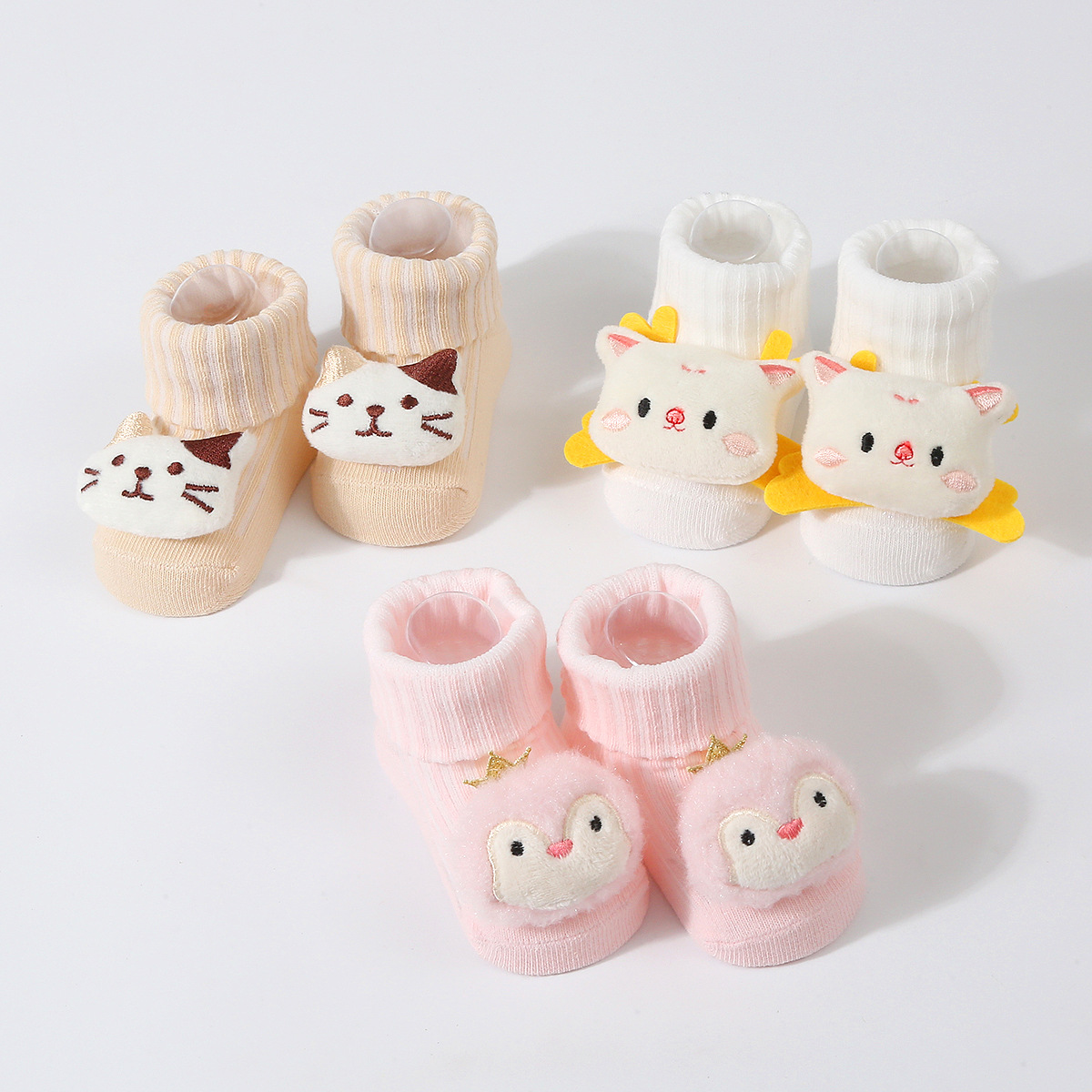 3 ペア/セットベビーソックスガールズボーイズ新生児アクセサ - Baby Products Website のレビューと価格