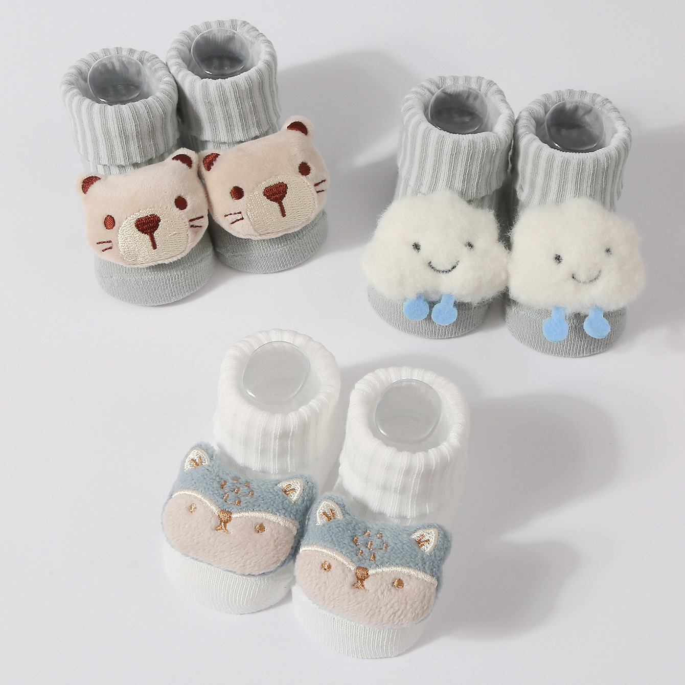 3 ペア/セットベビーソックスガールズボーイズ新生児アクセサ - Baby Products Website のレビューと価格