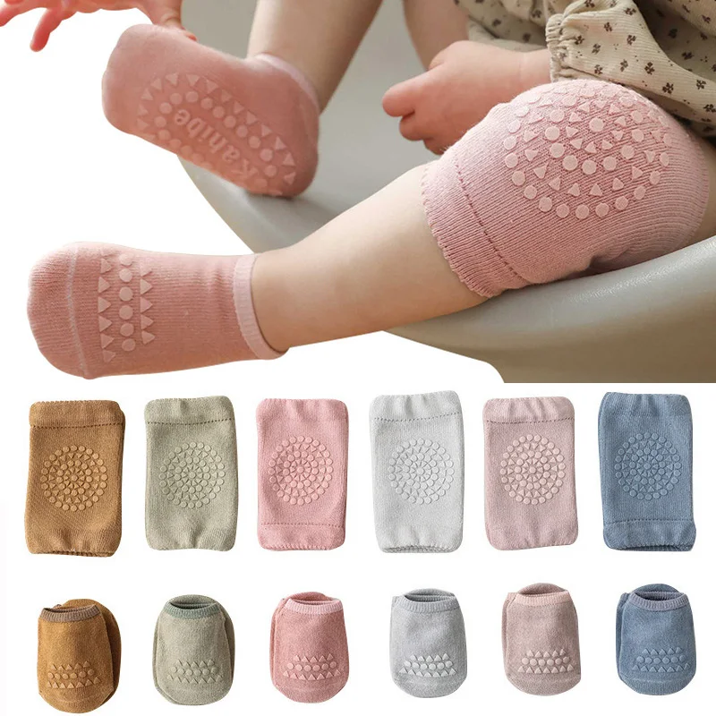 滑り止めのベビーニーパッド,パッド入りソックスセット,這う安 - Baby Knee Pad Crawling のレビューと価格