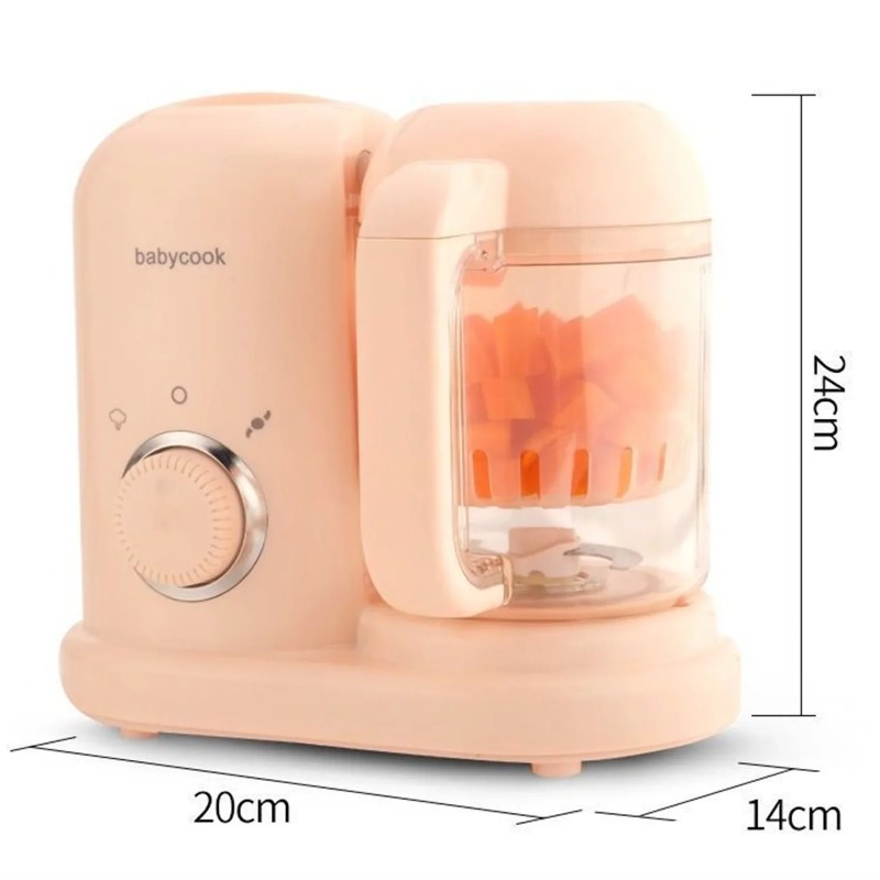 多機能高精度ベビーフードグラインダー小型自動4in1調理蒸し - Baby Food Maker Blender のレビューと価格