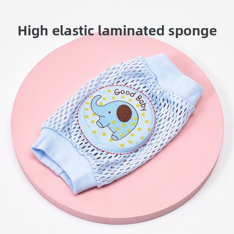 ベビー膝パッド1組 - 薄型夏用ハイハイ保護、転倒防止学習用 - Baby Knee Pad Crawling のレビューと価格