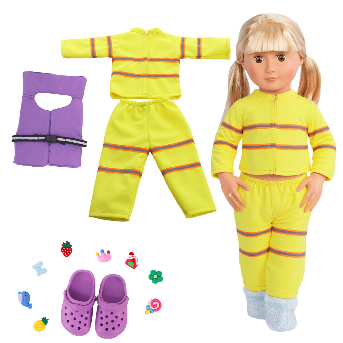 ヘッドフラワー水着魚鱗スタイル 43 センチメートルベビード - Baby Products のレビューと価格