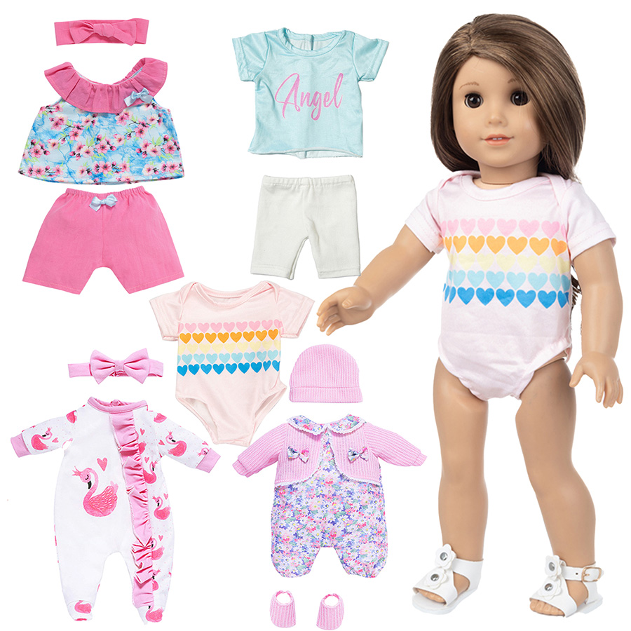 人形の服 18 インチリボーンドール用かわいいパジャマスーツ - Baby Products のレビューと価格
