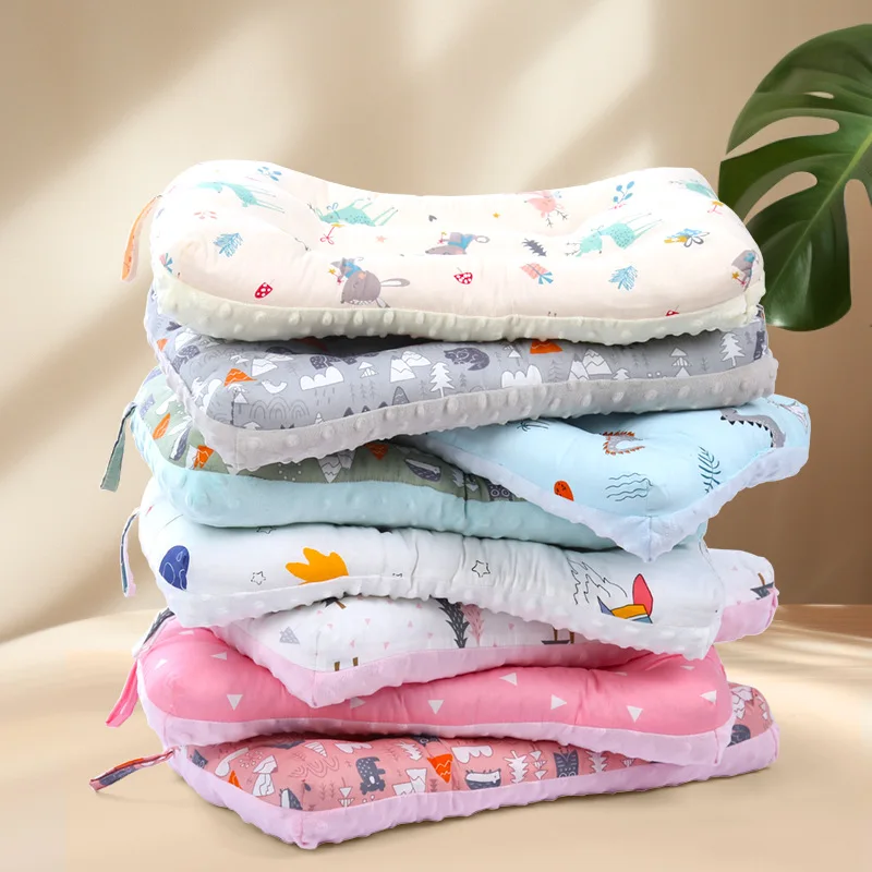 ベビー枕純粋な綿幼児なだめる気分ソフト両面通気性枕漫画動物幼 - Baby Products Specials のレビューと価格