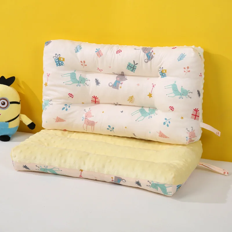 ベビー枕純粋な綿幼児なだめる気分ソフト両面通気性枕漫画動物幼 - Baby Products Specials のレビューと価格