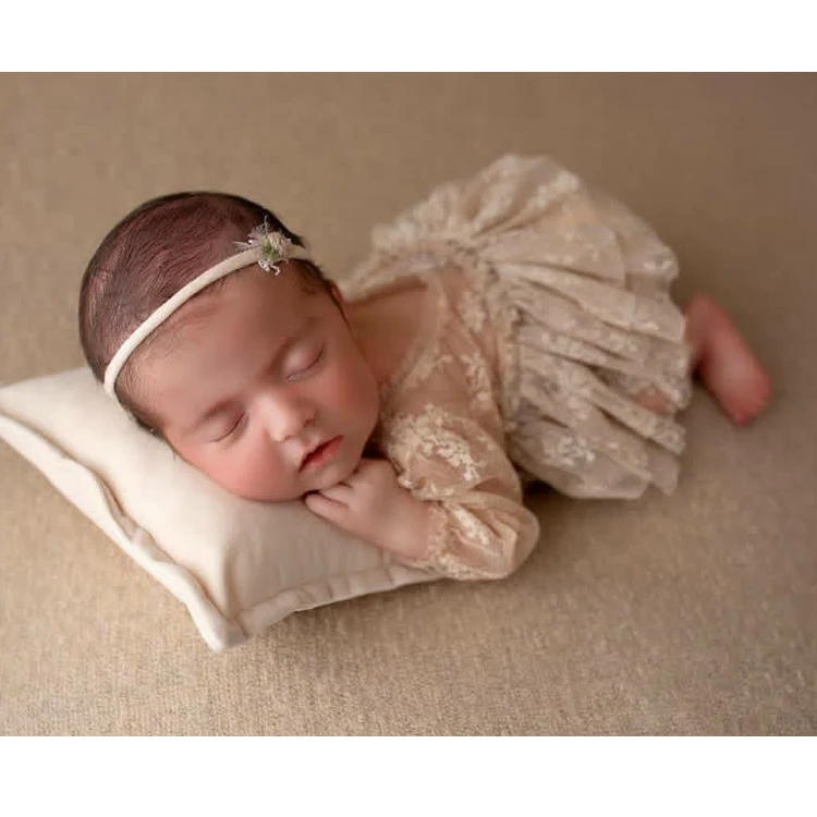 新生児の写真撮影の小道具女の赤ちゃんのレースの衣装ボディスー - Baby Products Website のレビューと価格